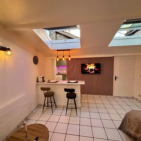 New - Appart-narjiss, Elegance & Comfort In Reims