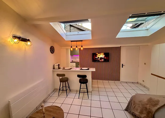 New - Appart-narjiss, Elegance & Comfort In Reims